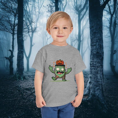 Little Frankenstein's Monster Toddler Tee