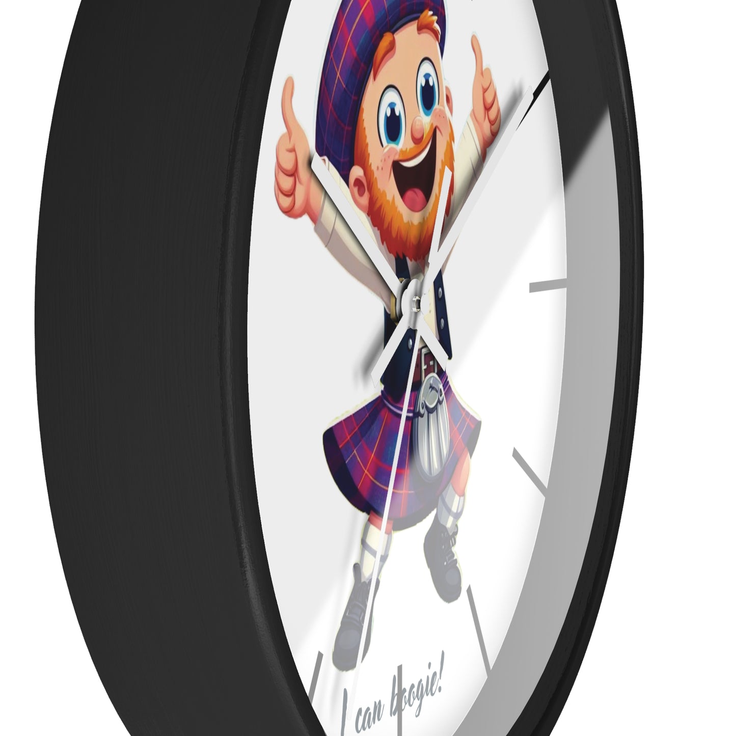 Scotland Can Boogie Wall Clock