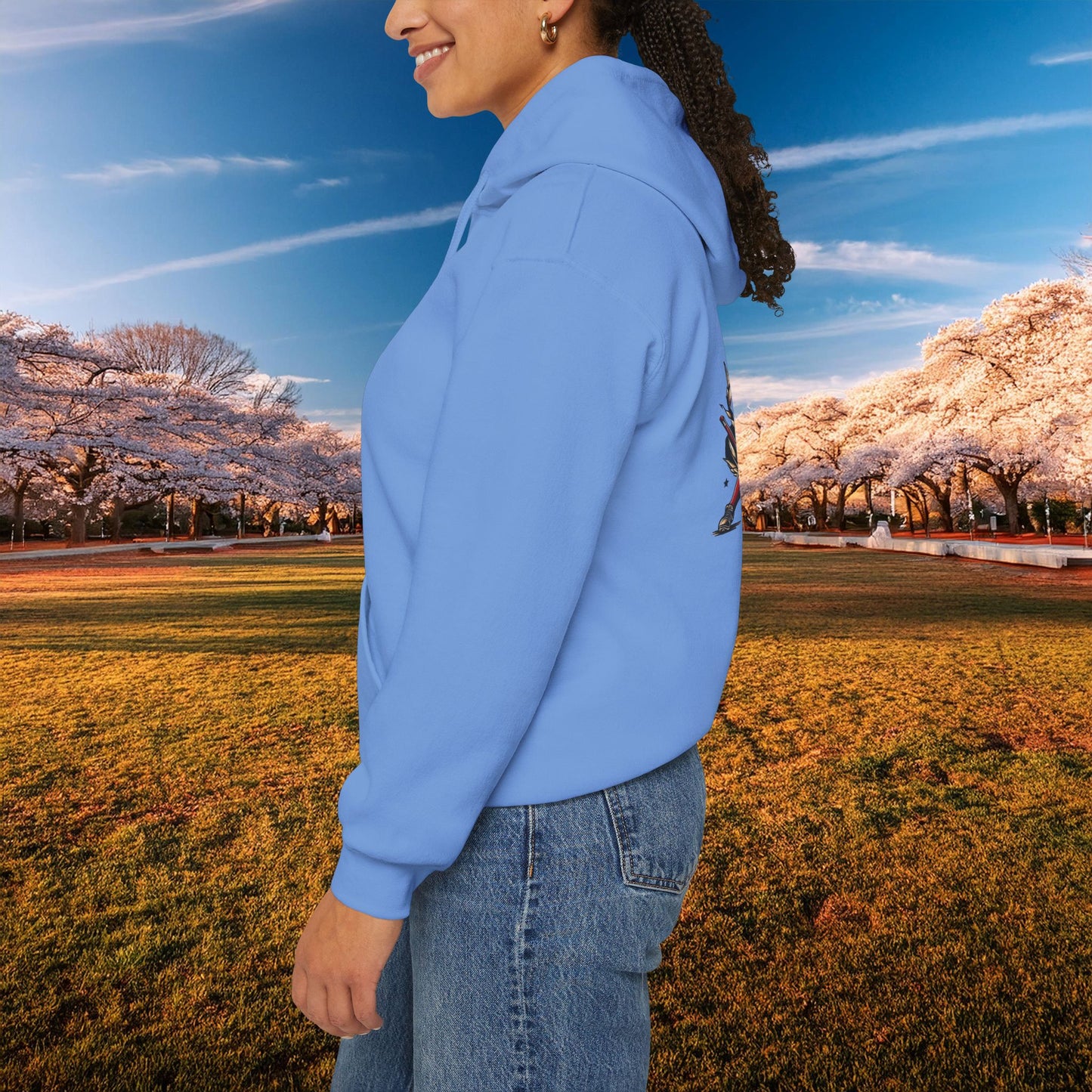 Washington Baseball At Bat Hoodie