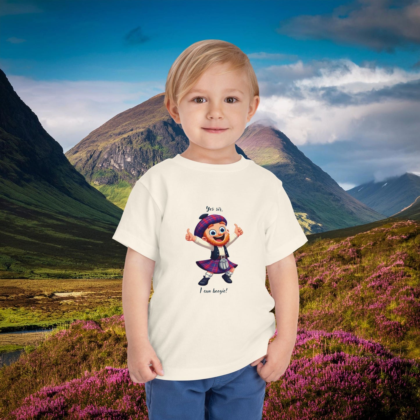 Scotland Can Boogie Toddler Tee
