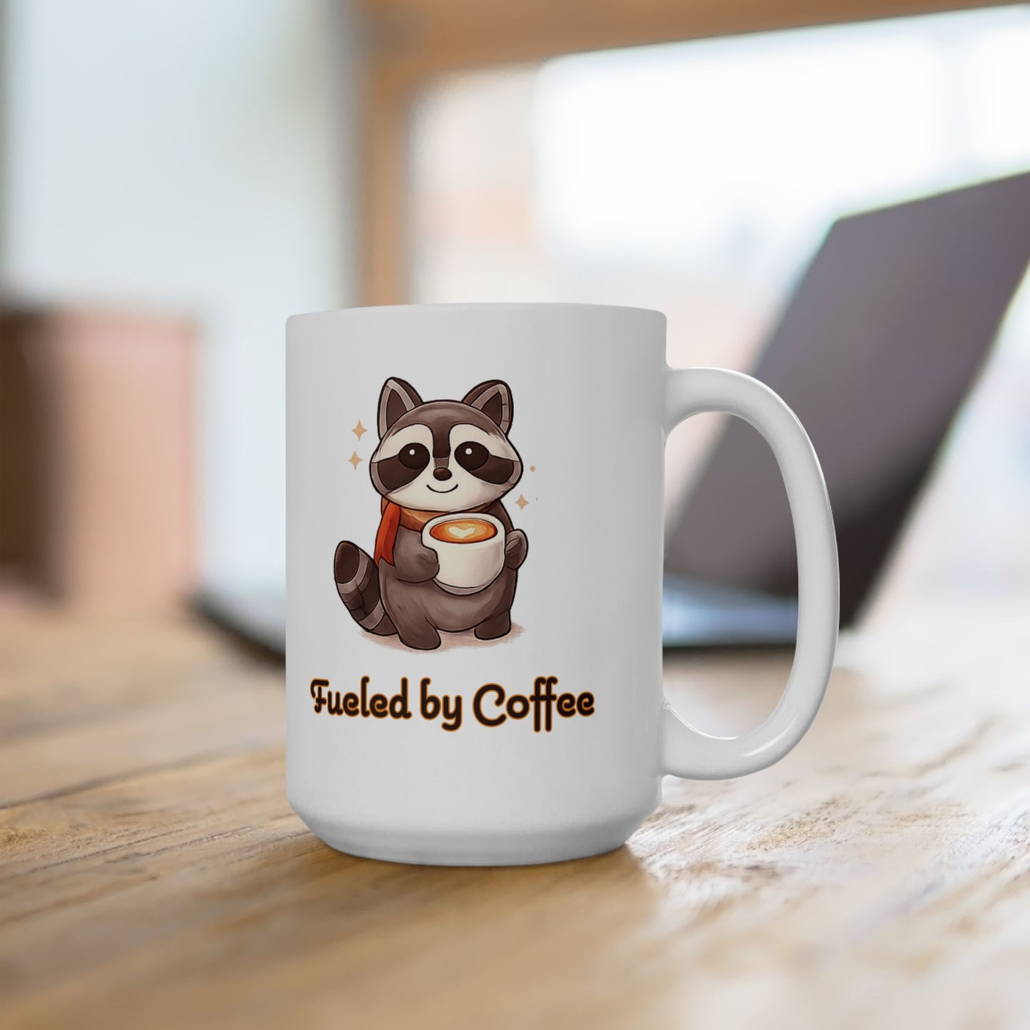 Fueled by Coffee Ceramic Mug (11oz/15oz)