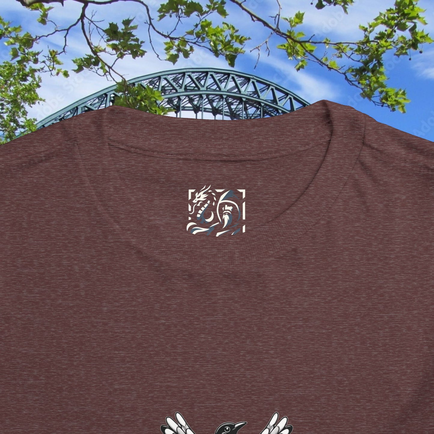 Newcastle United Howay The Lasses B&W (Twin Mags) Toddler Tee