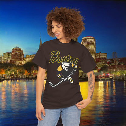Boston Hockey Bear Tee