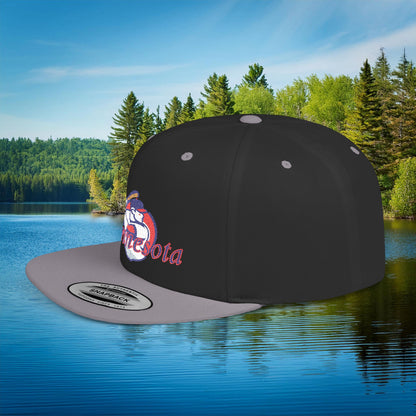 Minnesota Baseball Flat Bill Snapback