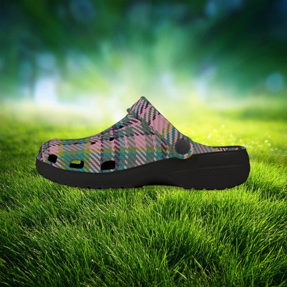 Spring Plaid Kid's Foam Clogs