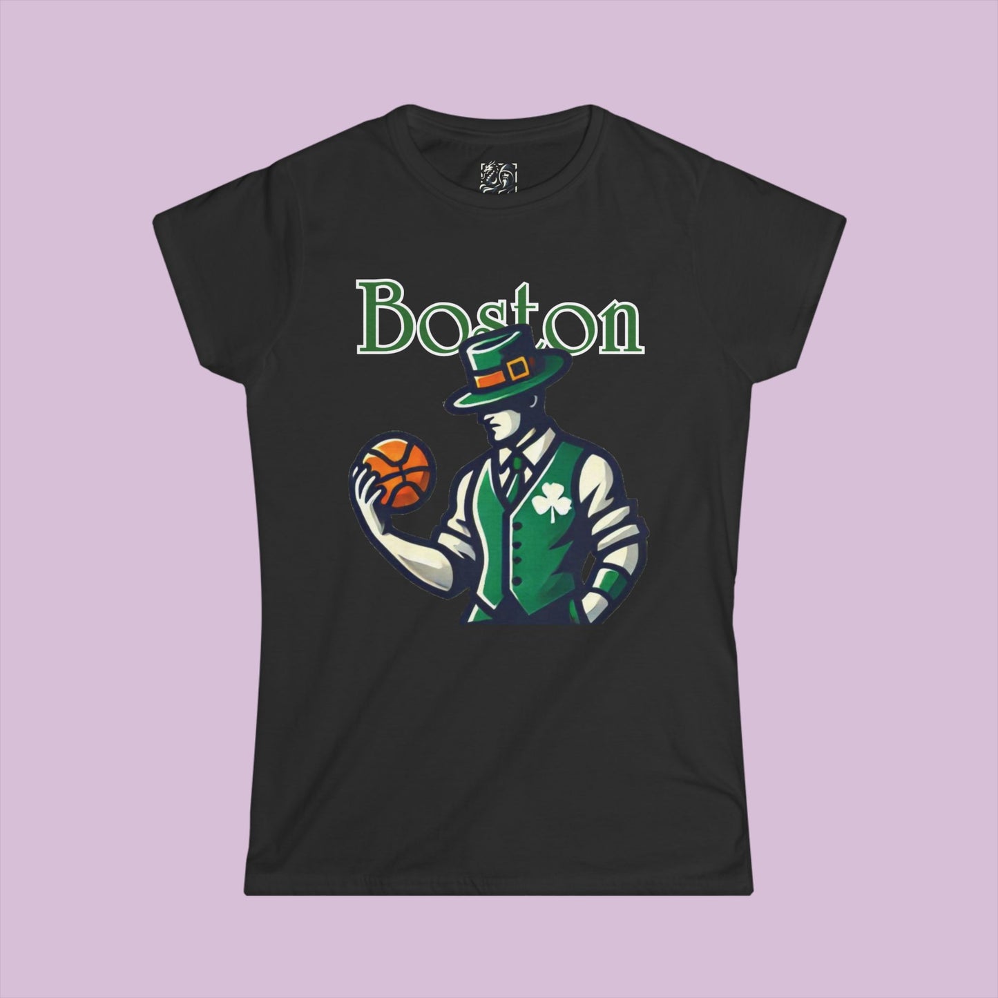 Boston Basketball Women's Softstyle Tee