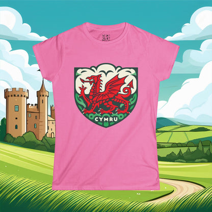 Cymru Women's Softstyle Tee