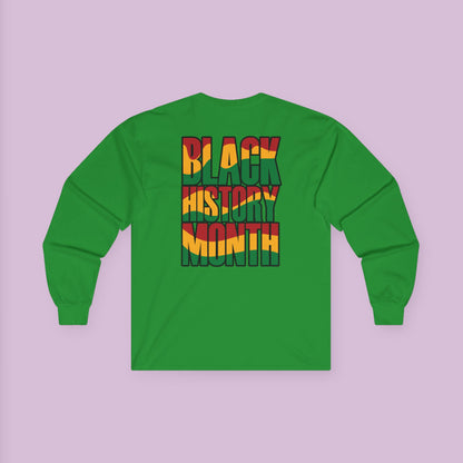 Black History Month Long Sleeve Tee