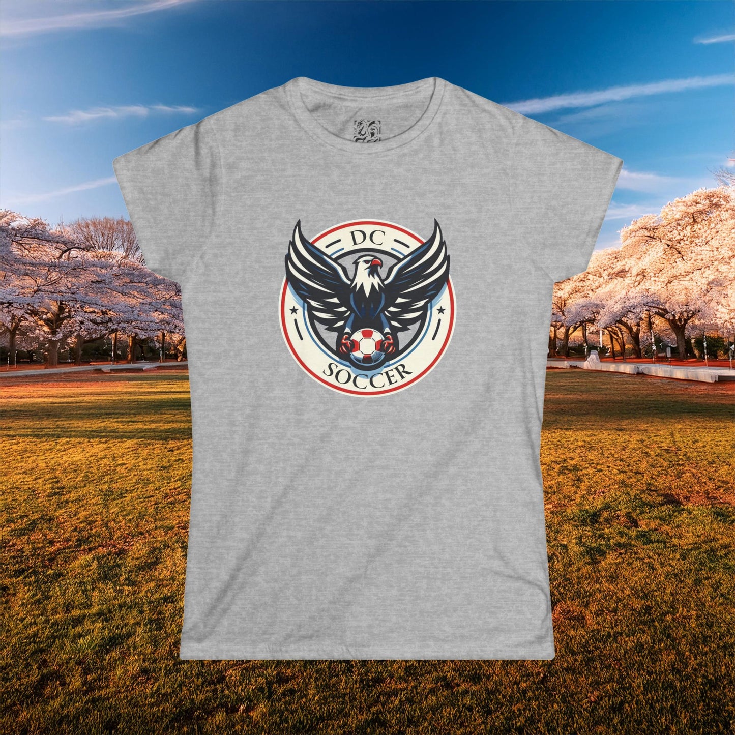 DC United Logo Women's Softstyle Tee
