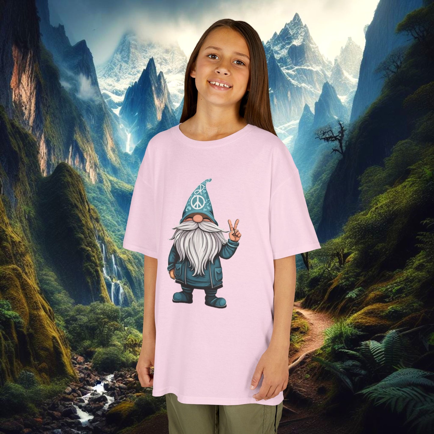 Peace Gnome Kids Tee