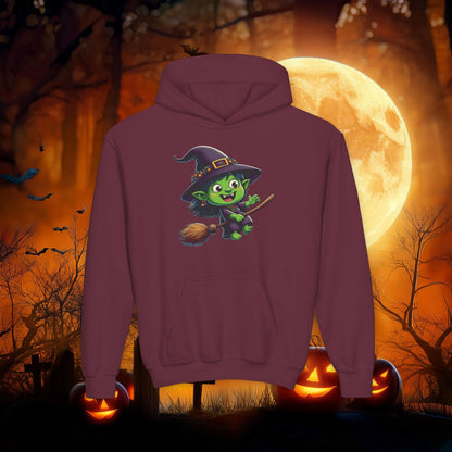 Flying Witch Youth Hoodie