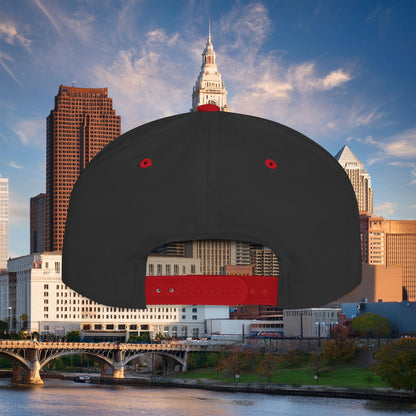 Cleveland Baseball Logo Flat Bill Snapback