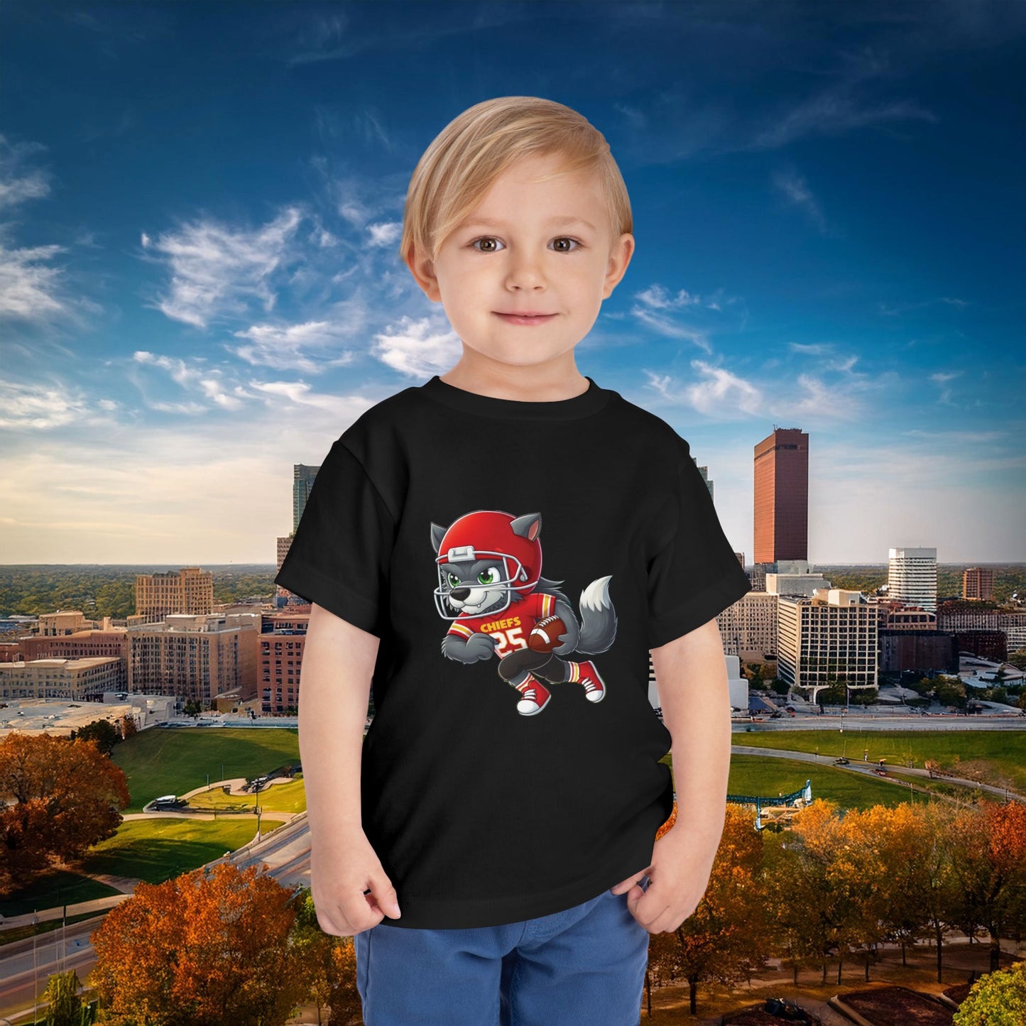 Kansas City Wolf Player Toddler Tee