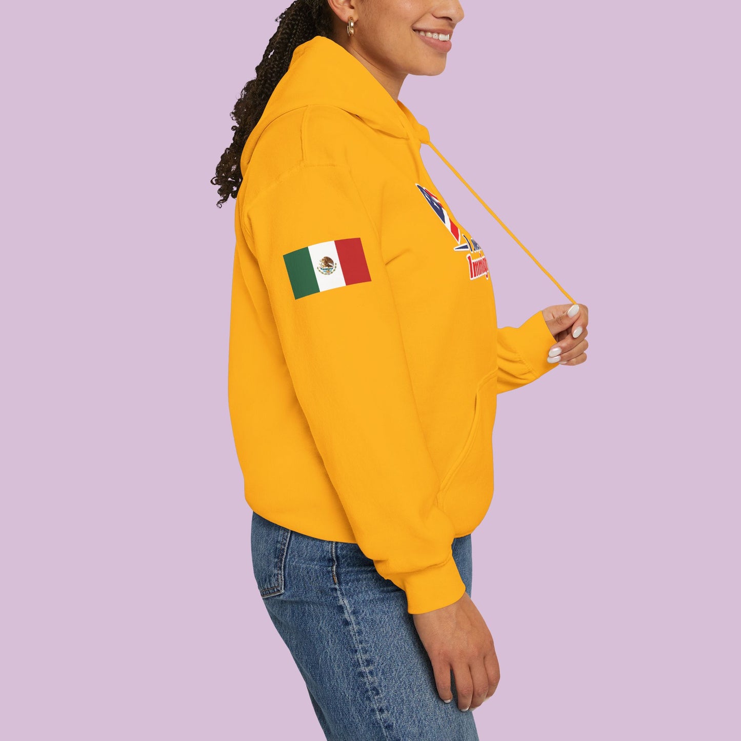 Powered By Immigrants Hoodie