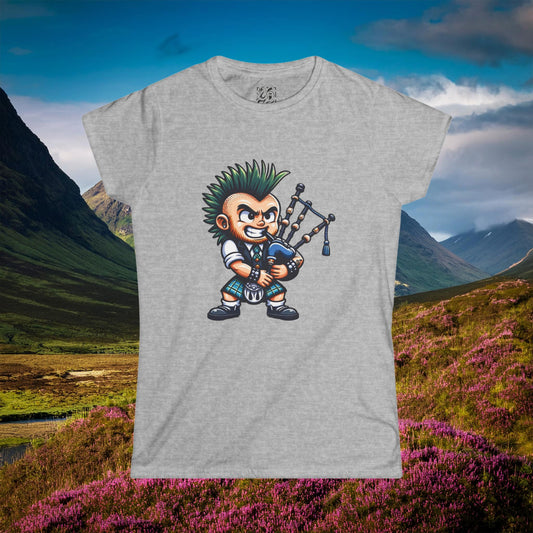 Scottish Punk Rock Women's Softstyle Tee