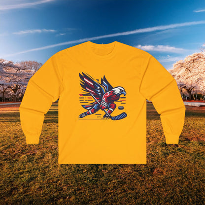 Washington Hockey Eagle Long Sleeve Tee