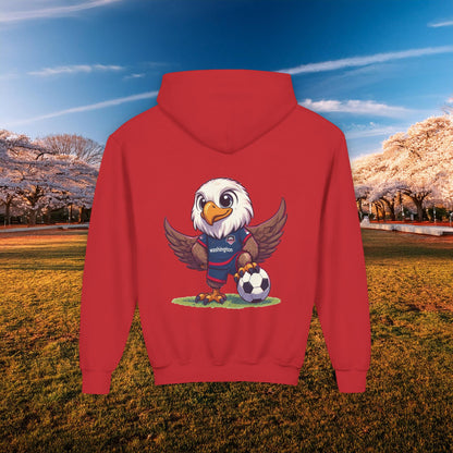 Washington Spirit Red/Blue Design Youth Hoodie