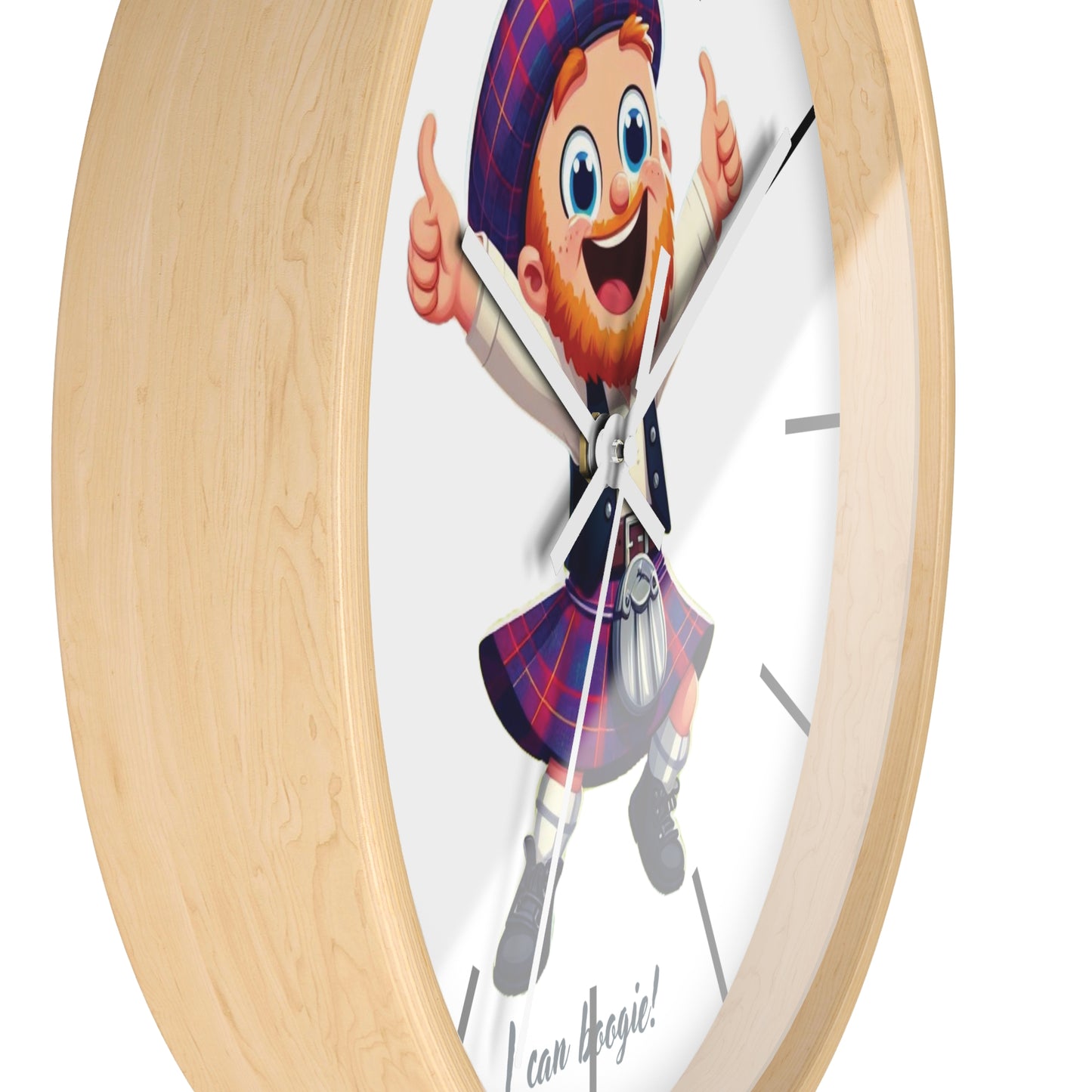 Scotland Can Boogie Wall Clock