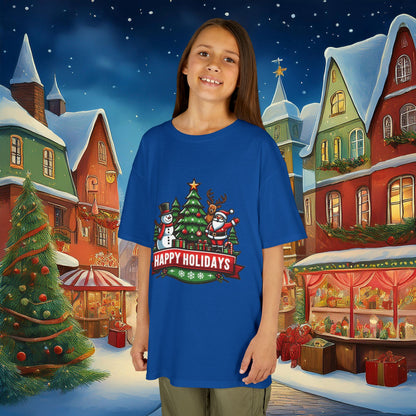 Happy Holidays Kids Tee