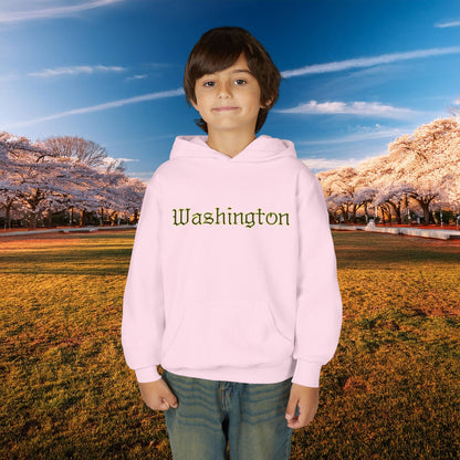 Washington Spirit Yellow Design Youth Hoodie