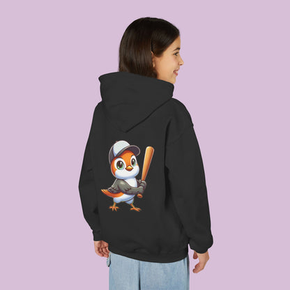 Baltimore Baseball Mini Oriole Youth Hoodie
