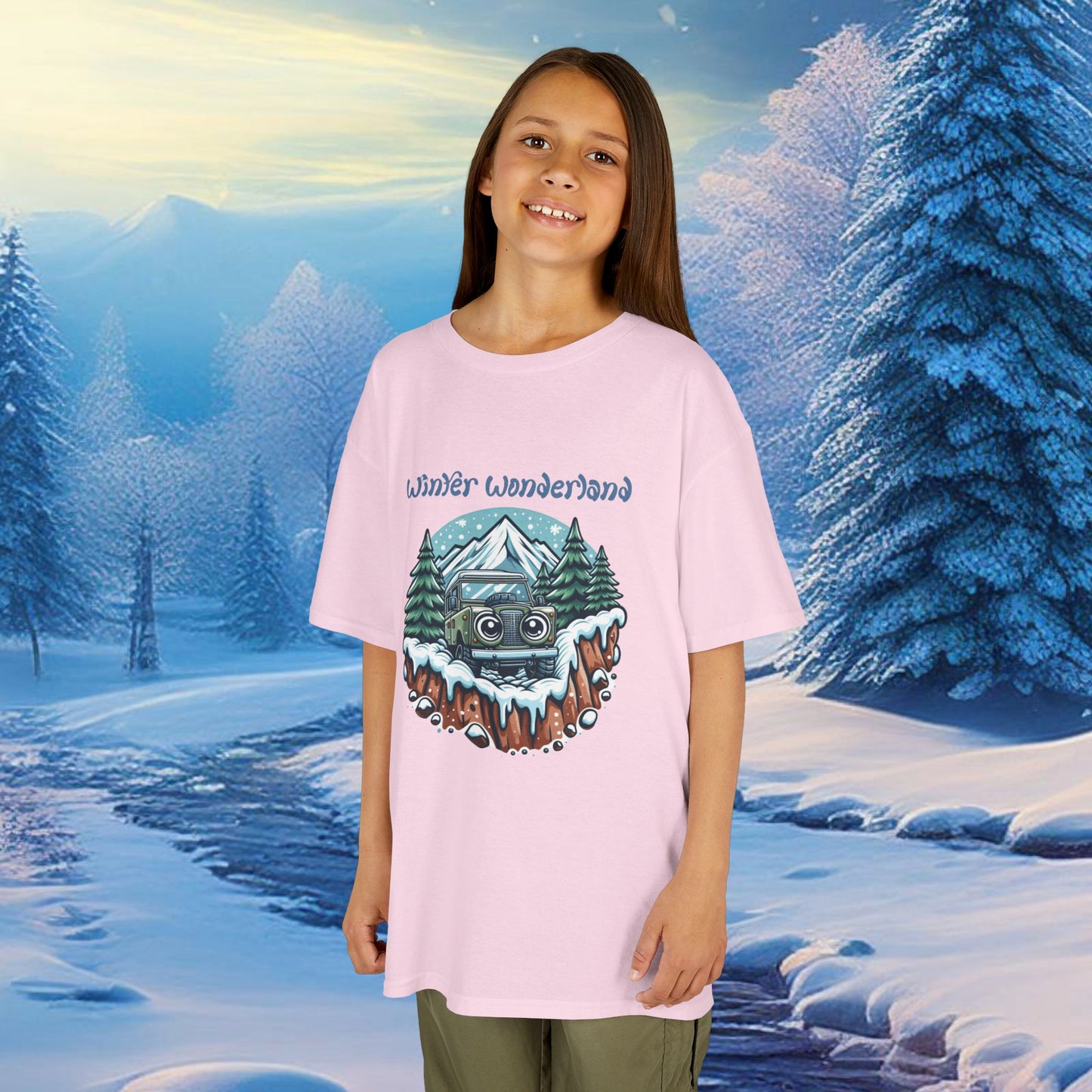 Winter Wonderland Off-road Kids Tee