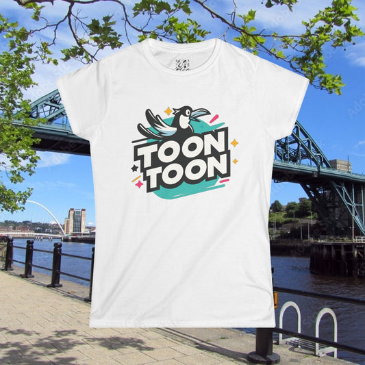 Newcastle United Toon Toon Women's Softstyle Tee