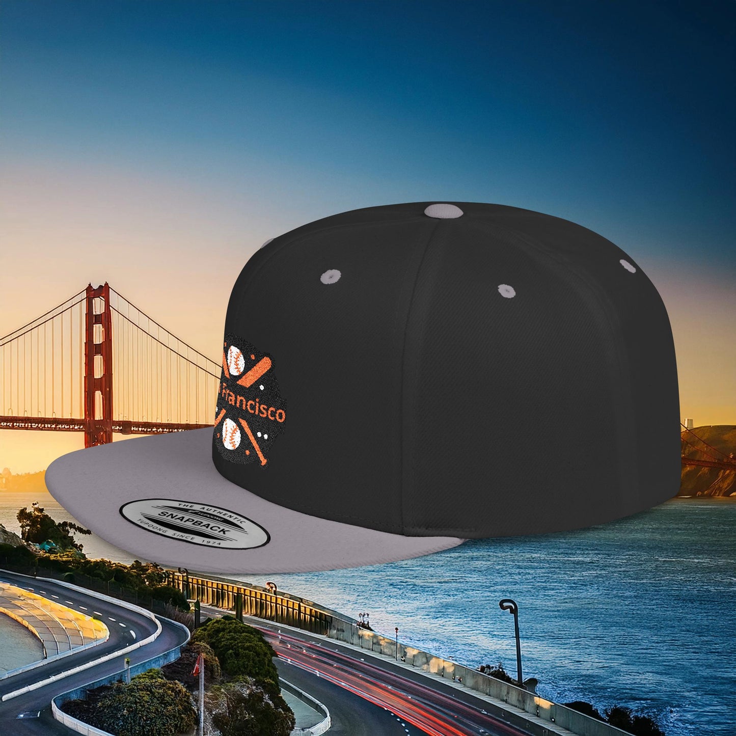 San Francisco Baseball Flat Bill Snapback