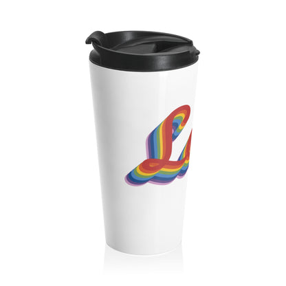 Rainbow Love Travel Mug