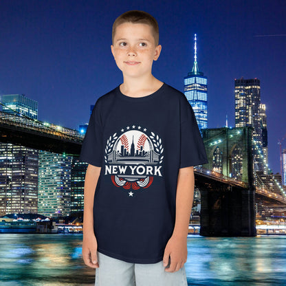 New York Bronx Baseball Kids Tee