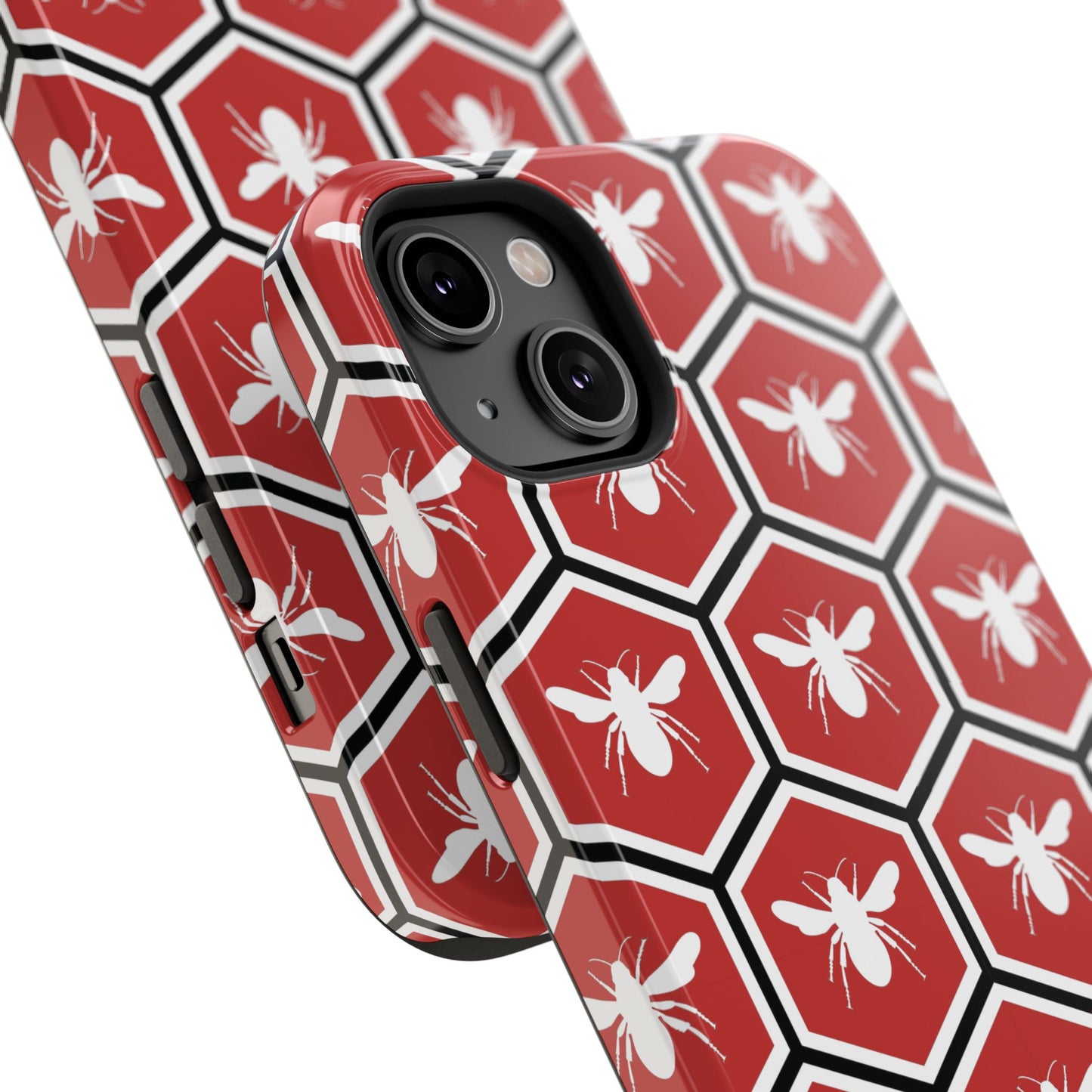 Honeycomb Bee Impact-Resistant Phone Case