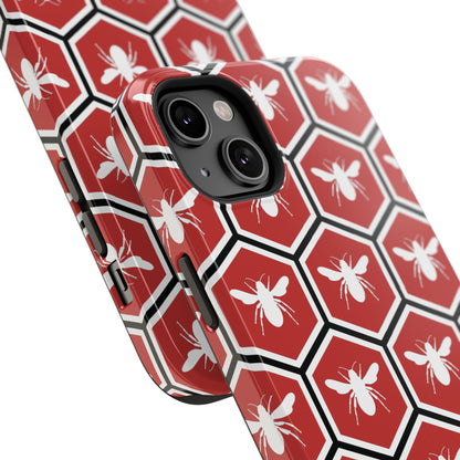 Honeycomb Bee Impact-Resistant Phone Case