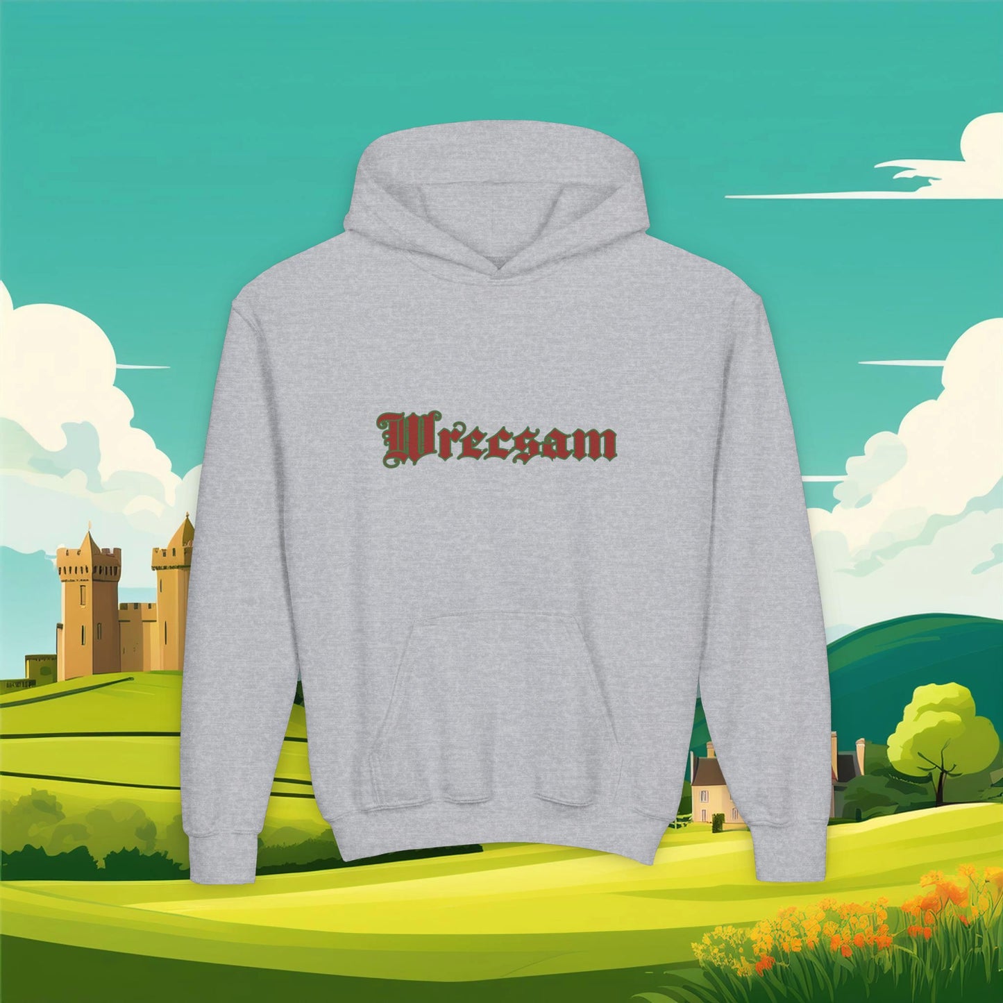 Wrecsam Mini Red Dragon Youth Hoodie