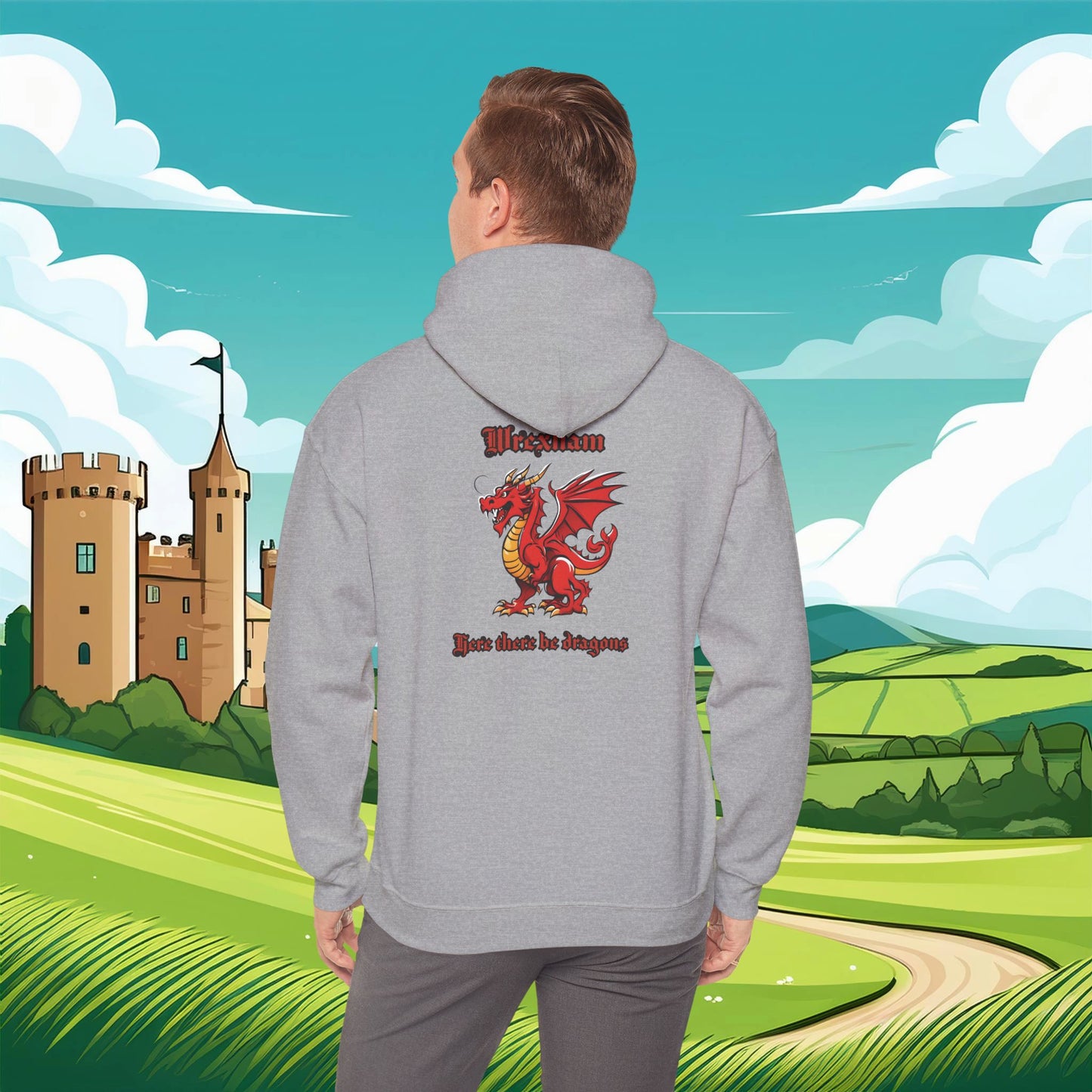 Wrexham Dragon Hoodie