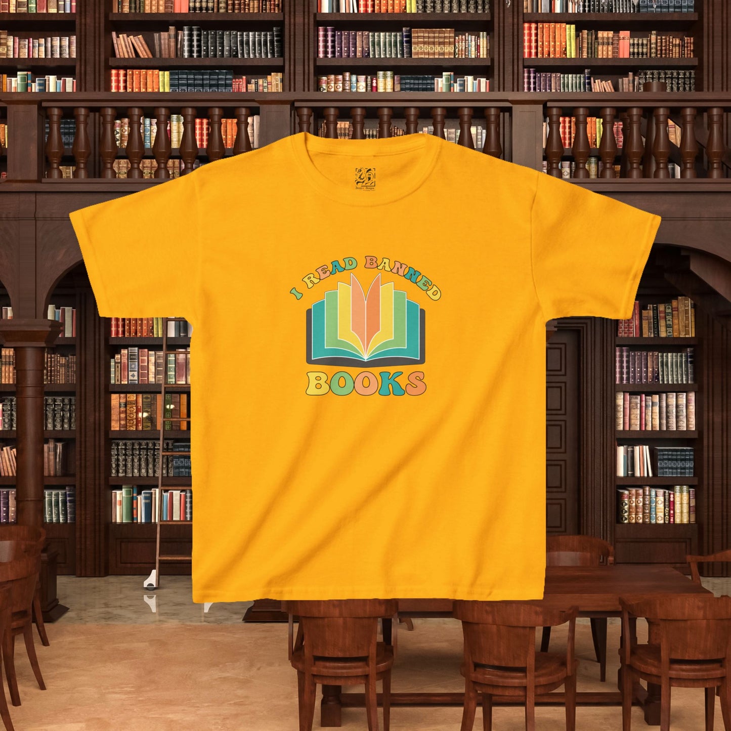 I Read Banned Books Kids Tee