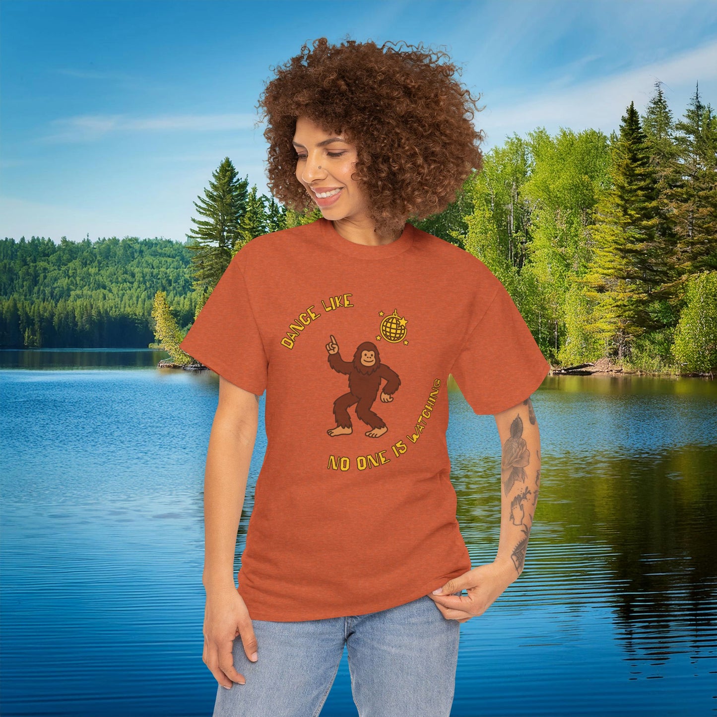 Bigfoot "Dance Like No One Is Watching" Tee