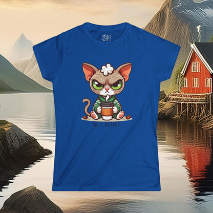 Cranky Cat Women's Softstyle Tee