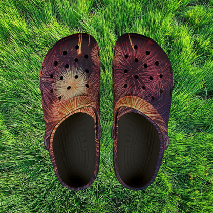 Fireworks Foam Clogs