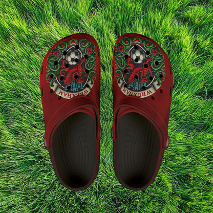 Wrexham Crest Foam Clogs