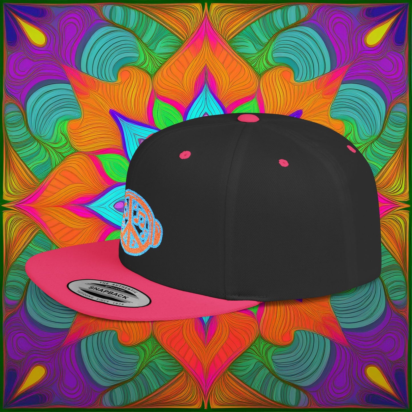 Beats Peace Logo Flat Bill Snapback