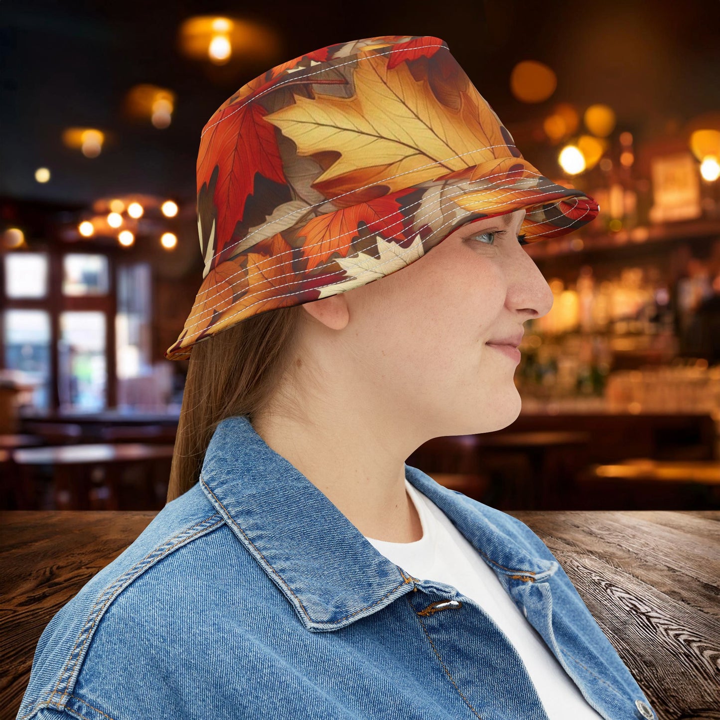 Autumn Leaves Bucket Hat