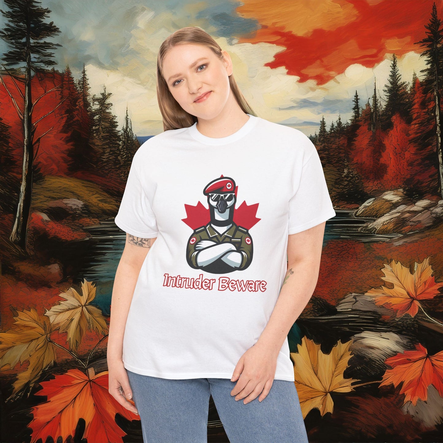 Canadian Goose "Intruder Beware" Tee