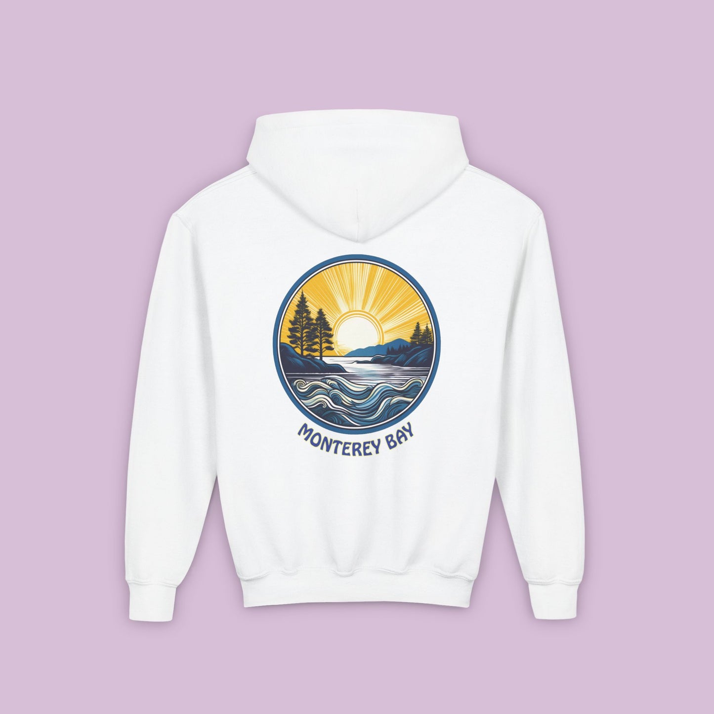 Monterey Bay Big Sur Youth Hoodie