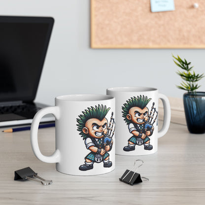 Scottish Punk Ceramic Mugs (11oz\15oz)