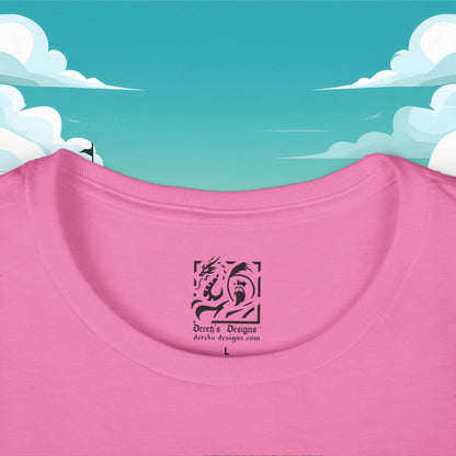 Revolutionary Red Dragons Front & Back Logo Women's Softstyle Tee