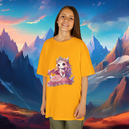 Pink Dragon Princess Kids Tee
