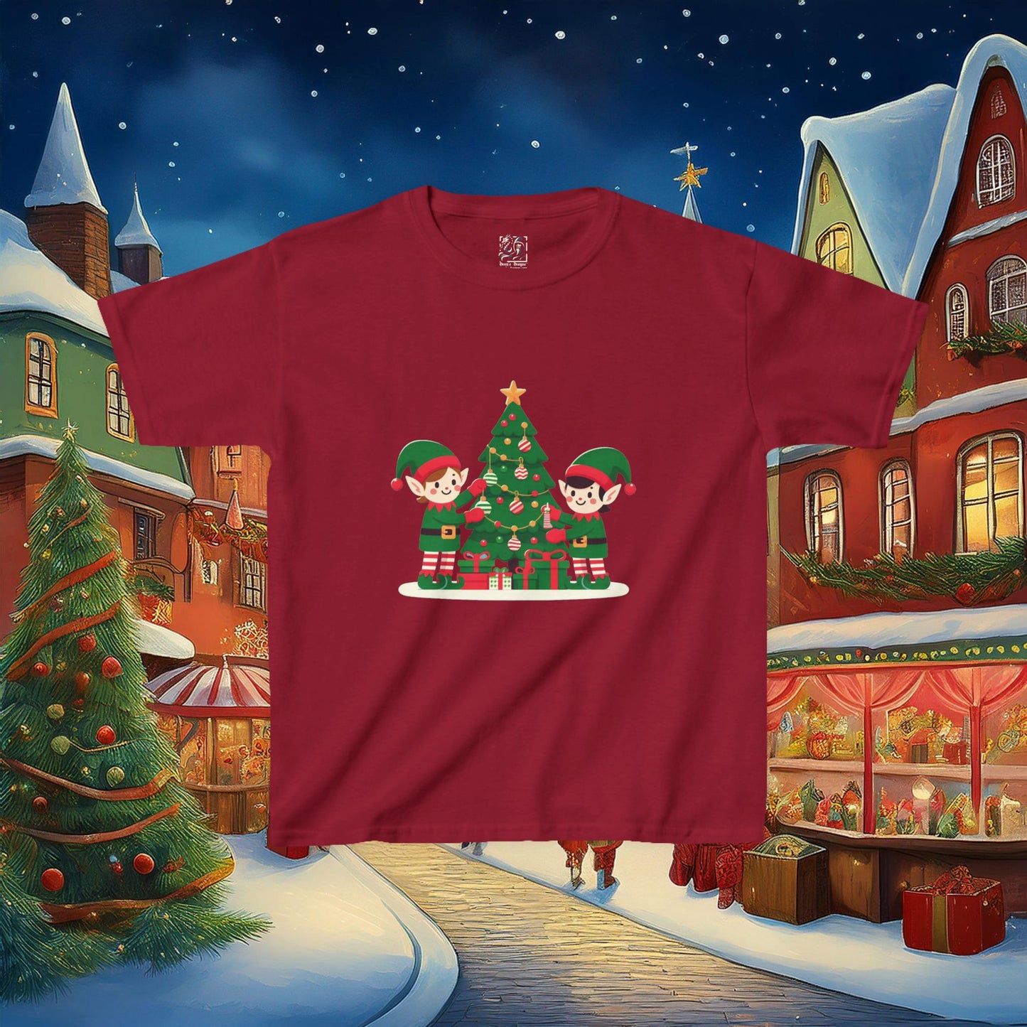 Christmas Elves Kids Tee