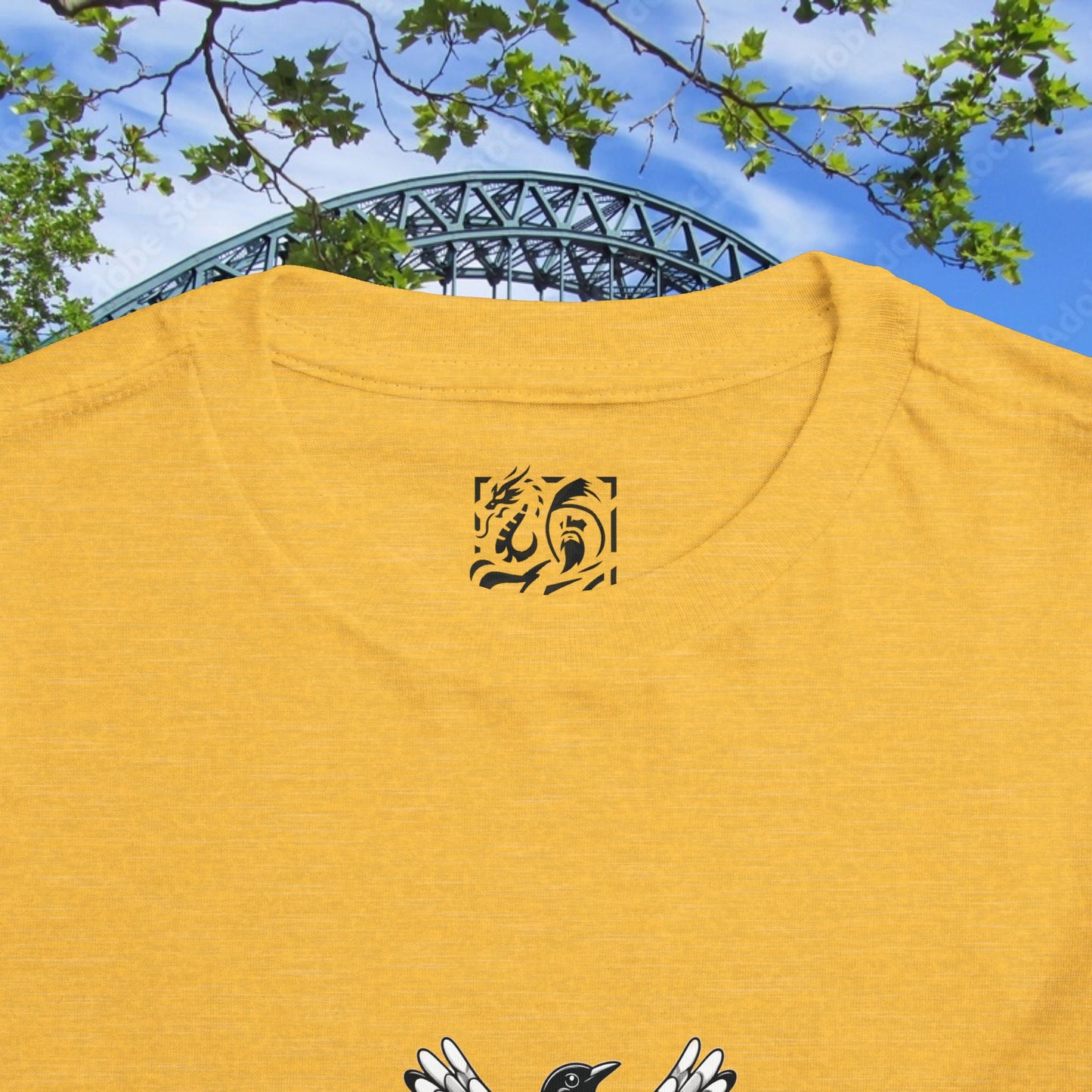 Newcastle United Howay The Lasses B&W (Twin Mags) Toddler Tee