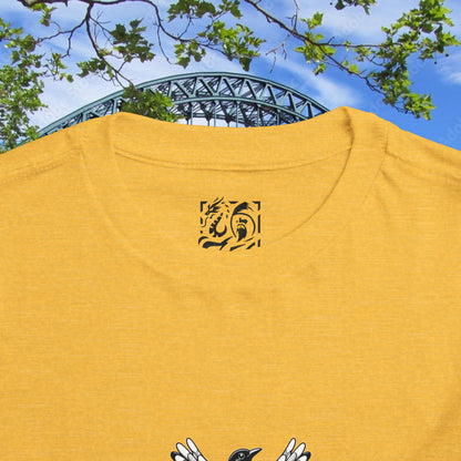 Newcastle United Howay The Lasses B&W (Twin Mags) Toddler Tee