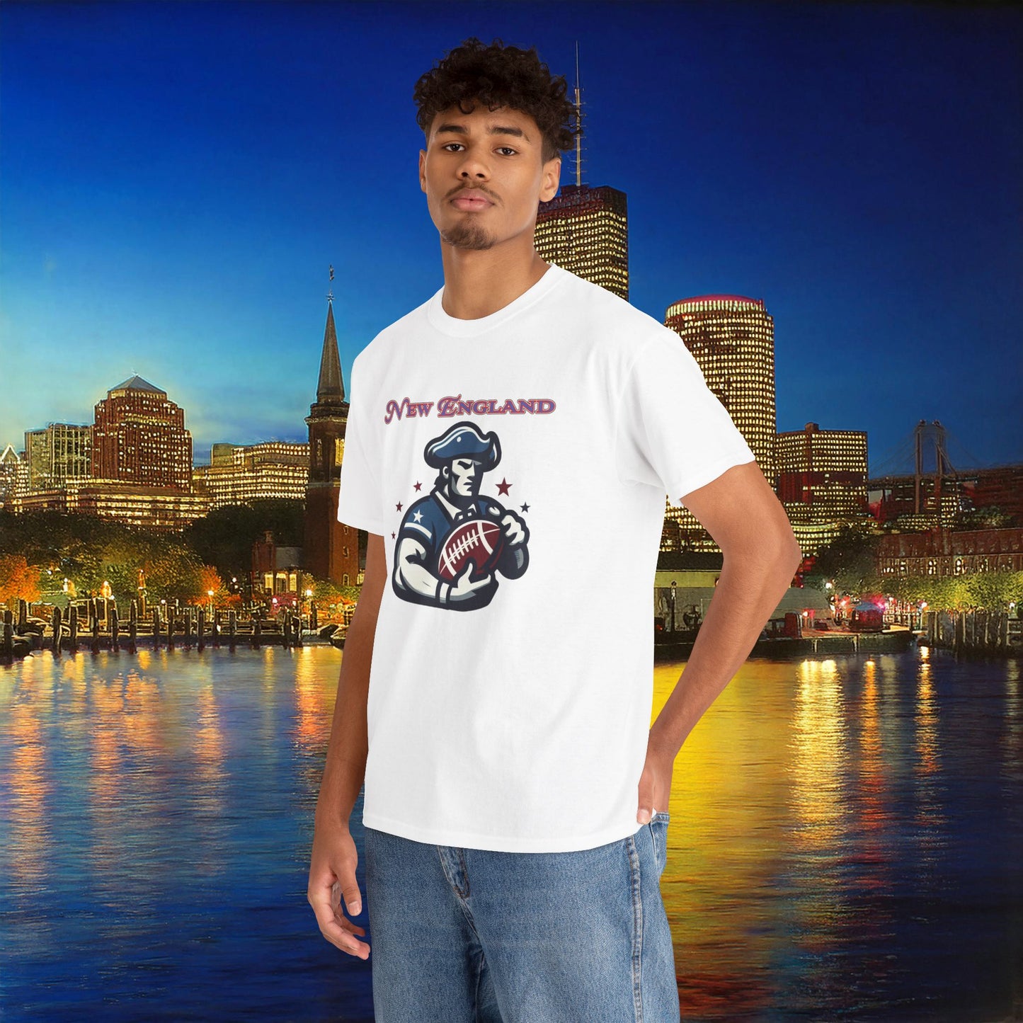 New England Football Tee